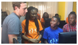 Mark Zuckerberg in Nigeria