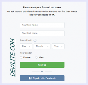 vk-sign-up-form