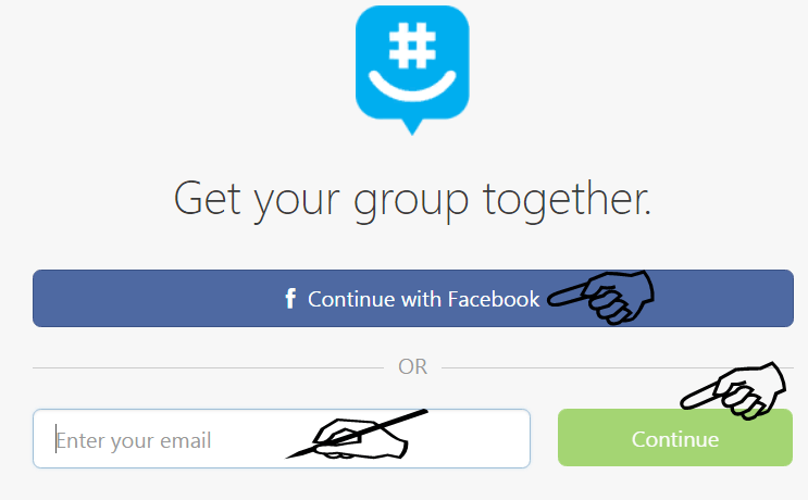 Groupme sign in